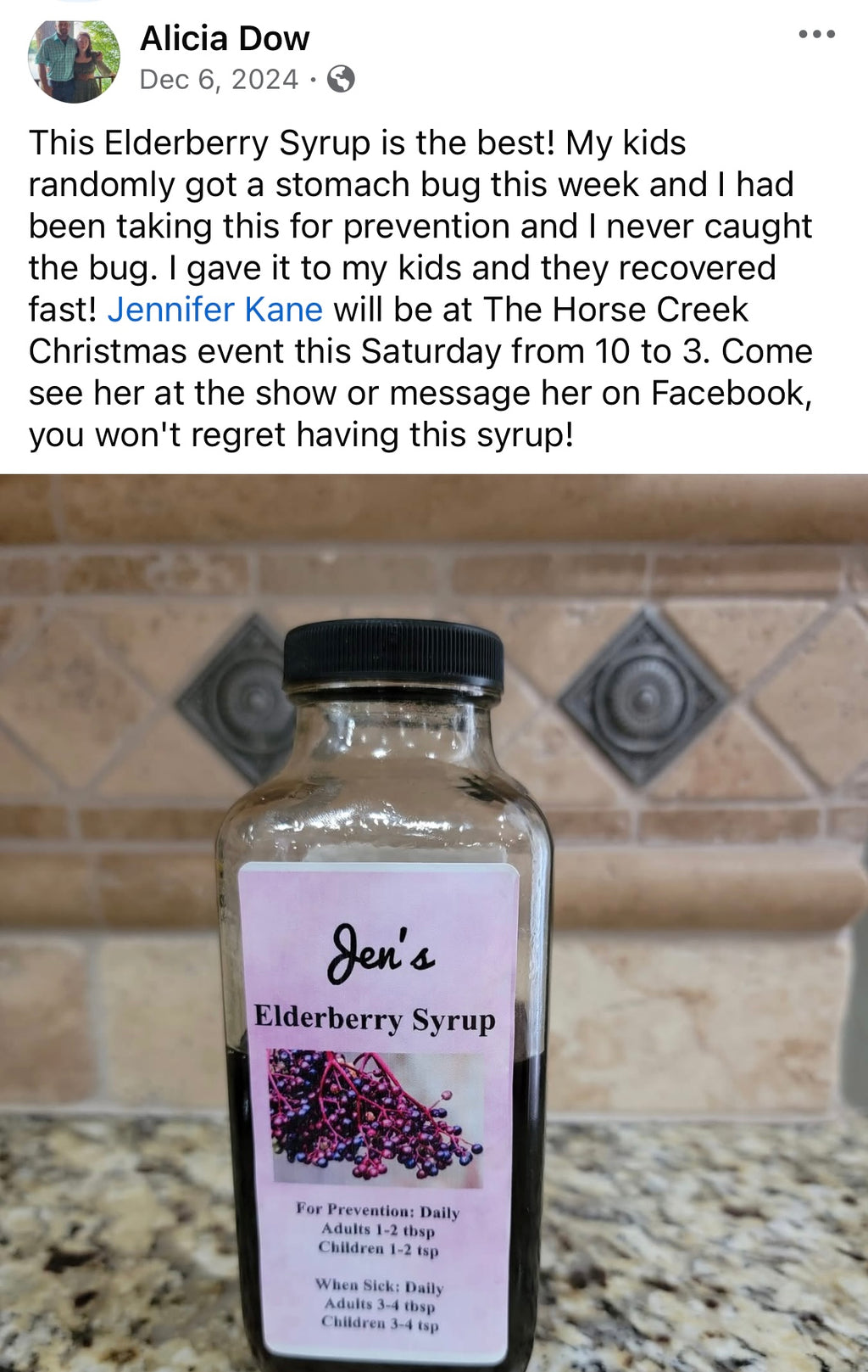 Elderberry Syrup