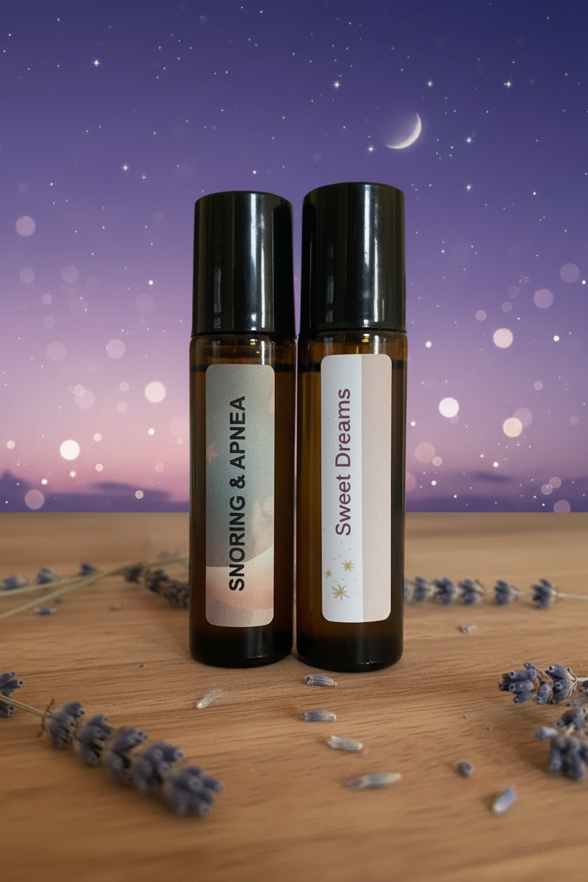 Essential oil roller for restful sleep and sweet dreams by Jen's Products