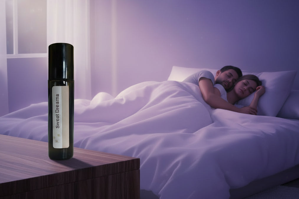 Essential oil roller for restful sleep and sweet dreams by Jen's Products