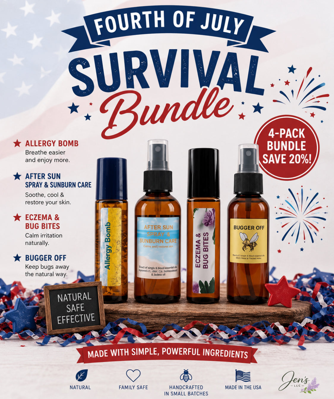 4th of July Survival Bundle-LIMITED