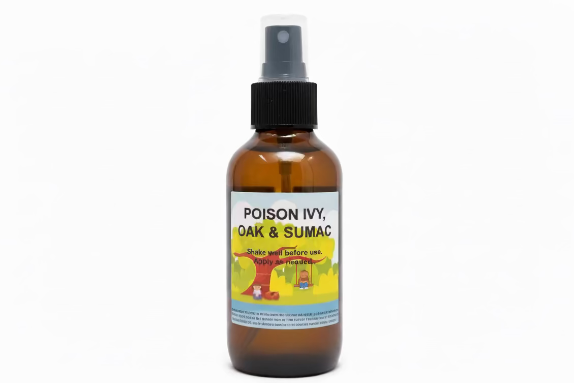 Essential oil roller for poison ivy, oak, and sumac itch and rash relief