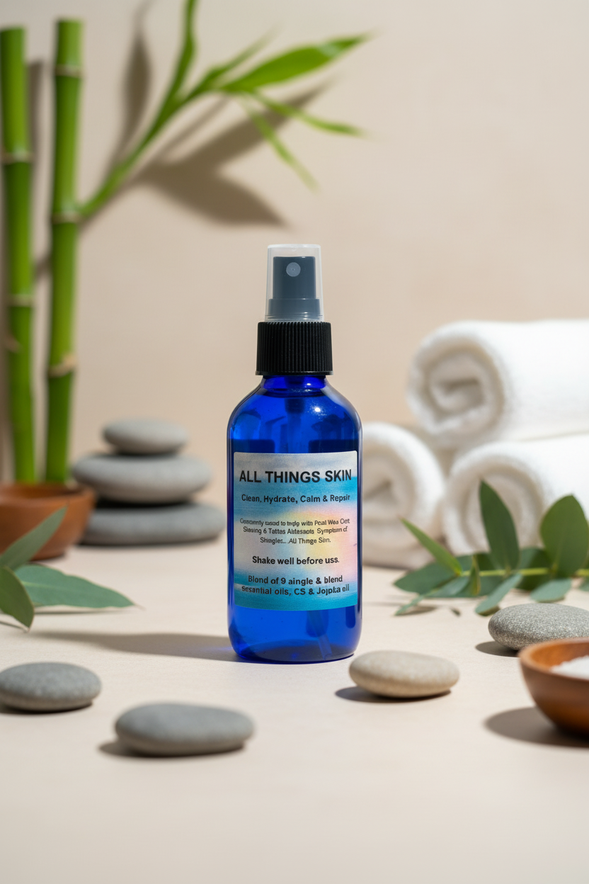 Handmade essential oil blend for all skin types and skin health by Jen's Products