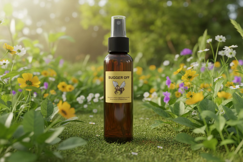 Handmade essential oil bug repellent spray by Jen's Products