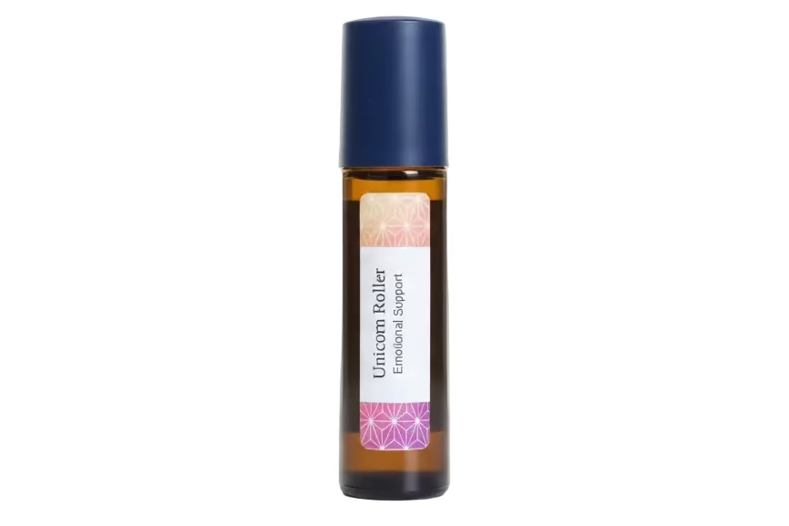 Handmade Unicorn essential oil roller for emotional support and calm