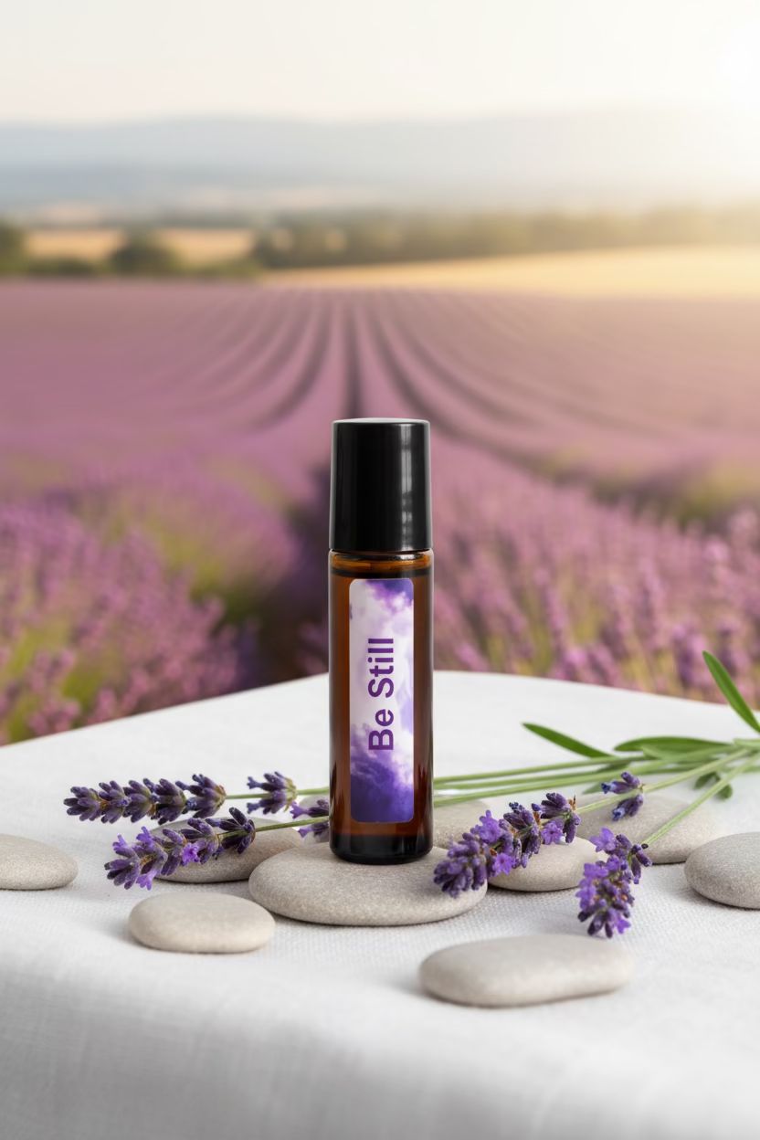 Essential oil roller for anxiety relief and calming support by Jen's Products