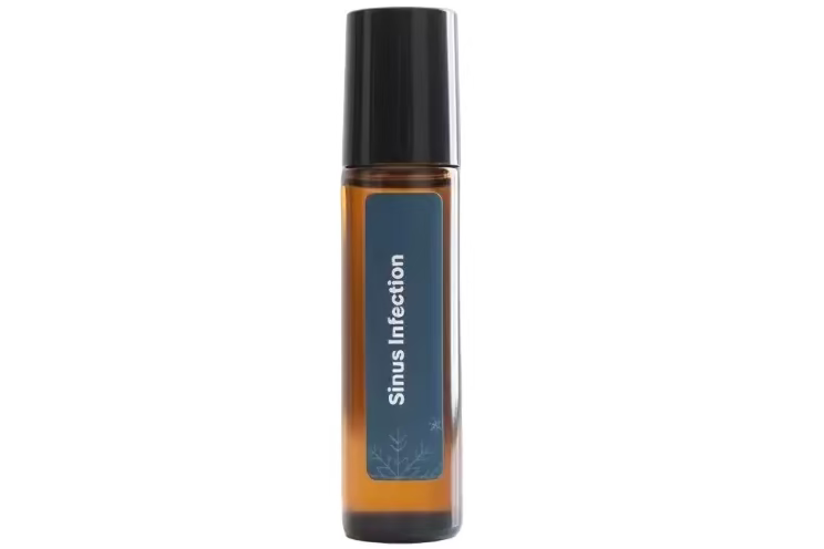 Essential oil roller blend for sinus infection relief - handmade by Jen's Products