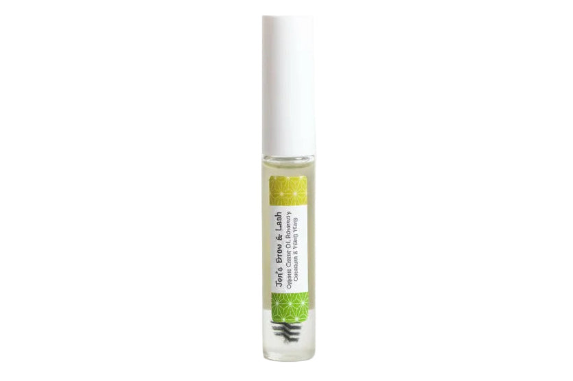 Handmade serum for natural eyebrow and eyelash growth by Jen's Products