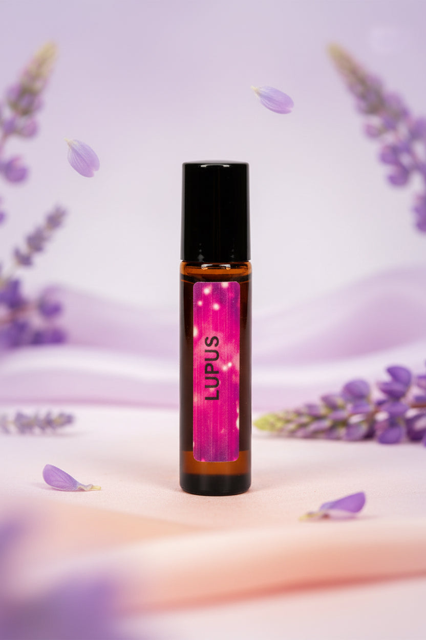 Essential oil roller for lupus symptom support and inflammation relief