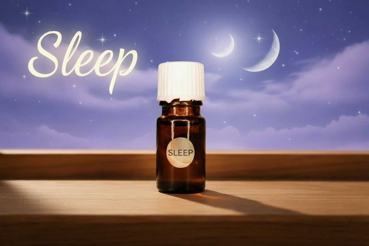 Handmade essential oil diffuser blend by Jen's Products for aromatherapy (Sleep blend)