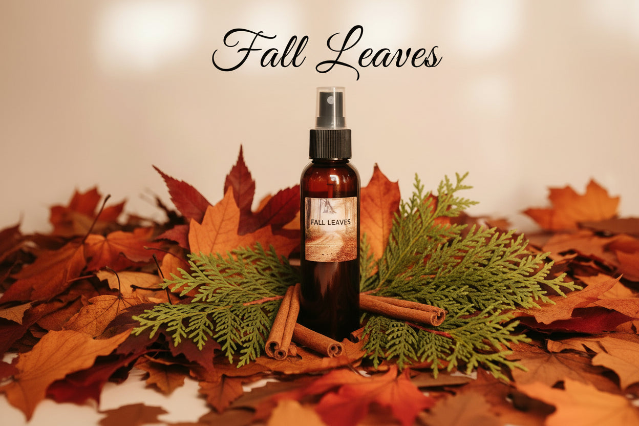 Handmade essential oil car and room spray by Jen's Products (Fall Leaves)