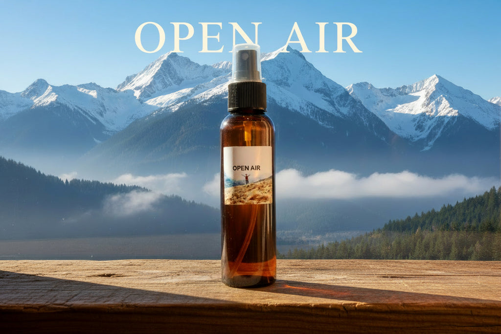 Handmade essential oil car and room spray by Jen's Products (Open Air)