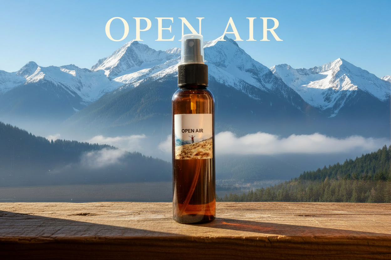 Handmade essential oil car and room spray by Jen's Products (Open Air)